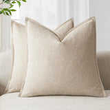 Neutral Linen Pillow Cover