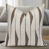 Kinsley Beige Throw Pillow Set