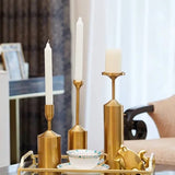 Lana Gold Candle holder set