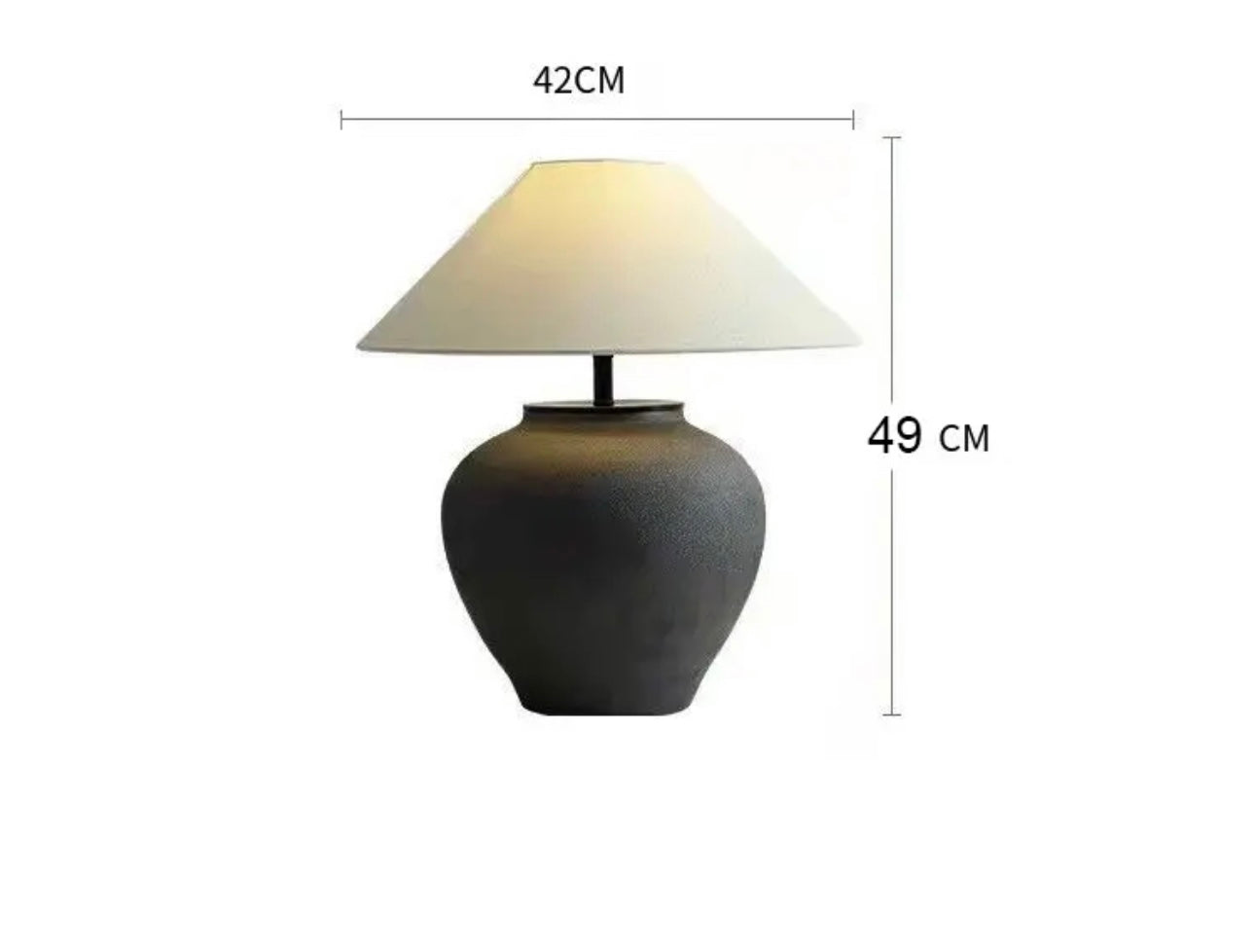 Austin Ceramic Table Lamp - Contemporary Chic Design