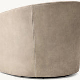 Modern Swivel Chair with Upholstered Design