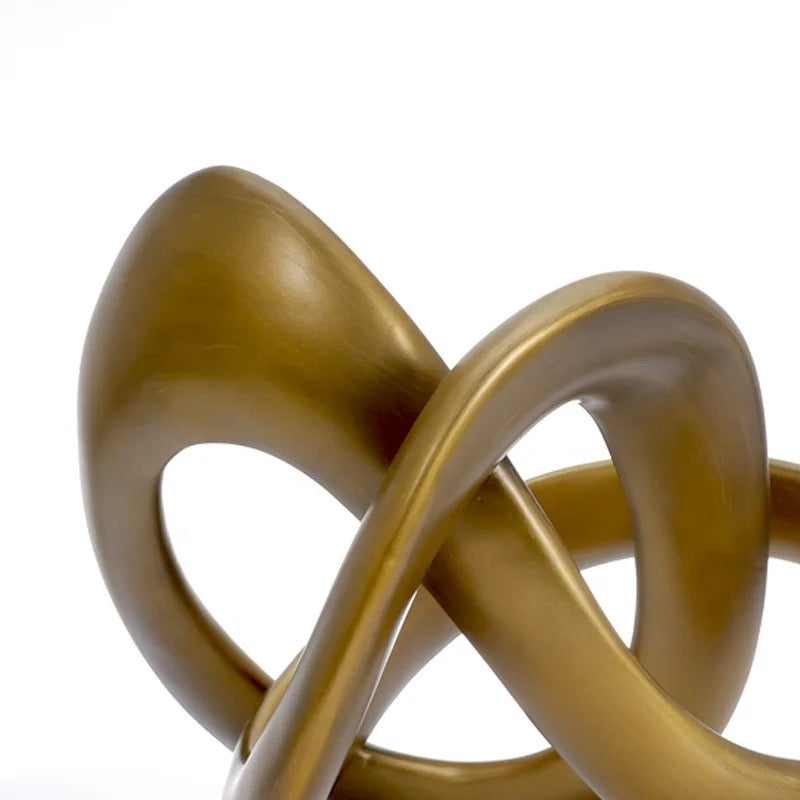 Infinity Loop Abstract Sculpture by Jada