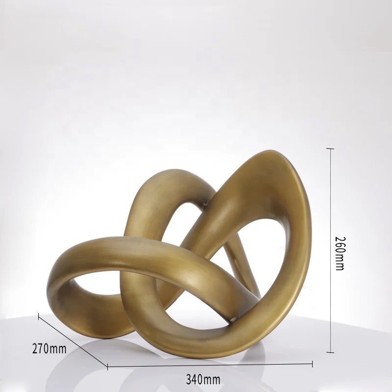 Jada Infinity Loop Abstract Sculpture