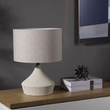 Ceramic Cylinder Table Lamp by Irvan