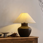 Maverick Handmade Pottery Table Lamp - Handcrafted Ceramic Design