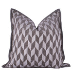 Maya 20" Throw Pillow Cover with Intricate Detailing