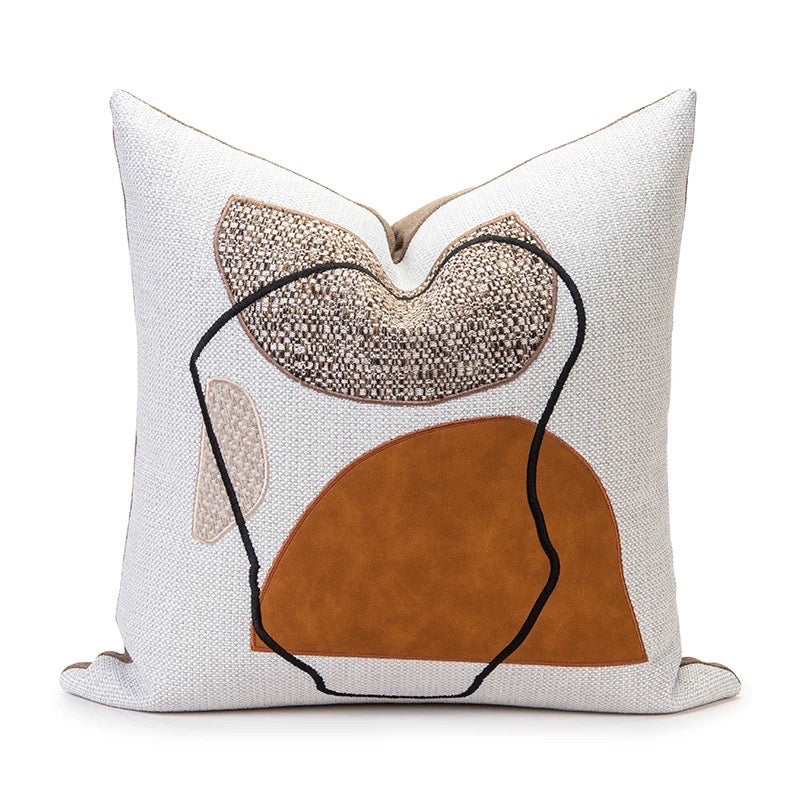 Gavin 22“ Stylish Throw Pillow Classic Abstract Style