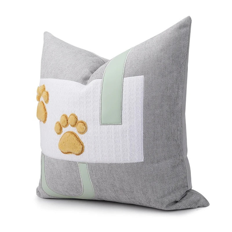 Throw Pillow with Down Insert for Kids - Lenora