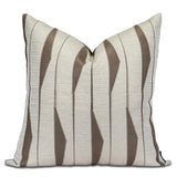 Kinsley Beige Throw Pillow Set - Decorative Accent