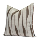 Throw Pillow Set in Beige - Kinsley