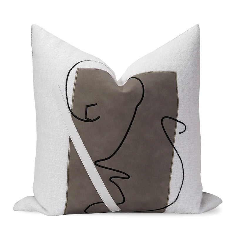 Down Insert Throw Pillow by Sophia