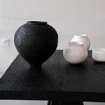 Wooden Vase by Luna for home decoration 